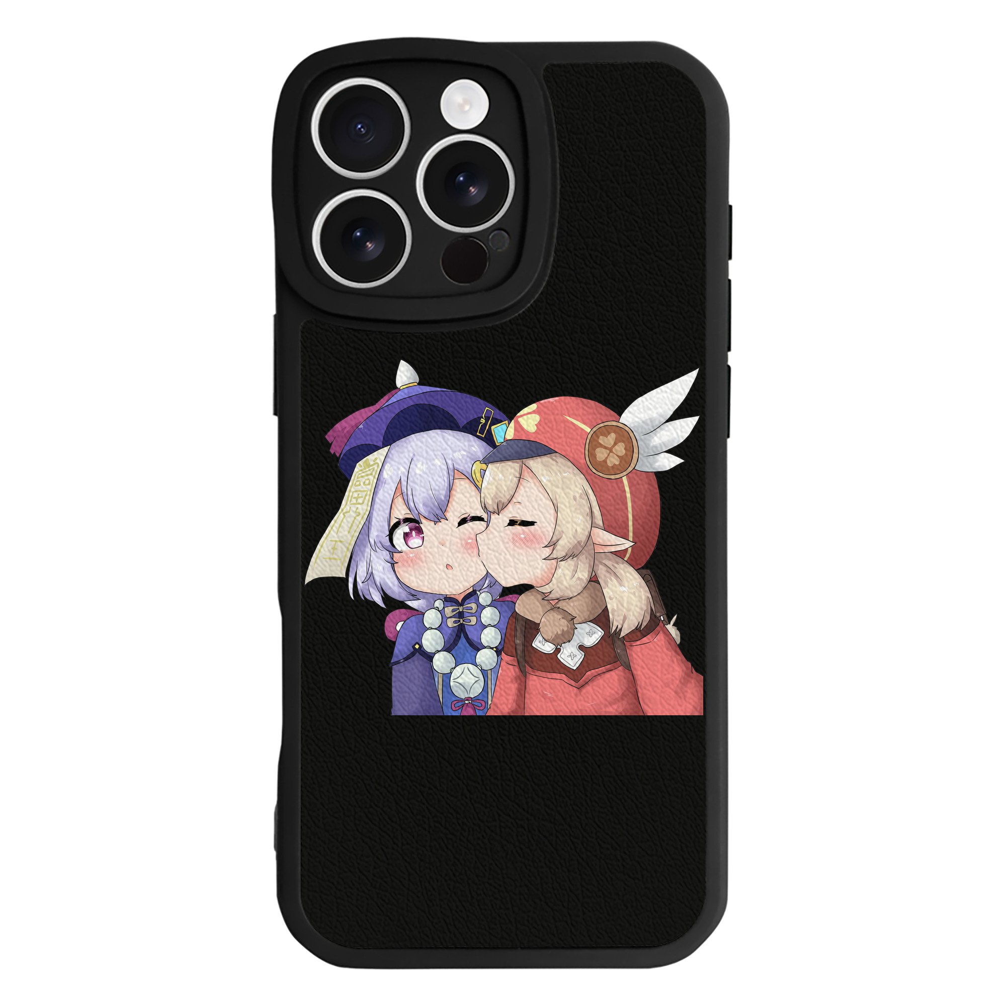 げんし神 七七 なな  genshin Nana 【iPhone 16シリーズ対応】シリコンスマホケース（レザー調） 材質：シリコン